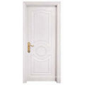 Белый цвет Классический дизайн Твердая деревянная дверь
